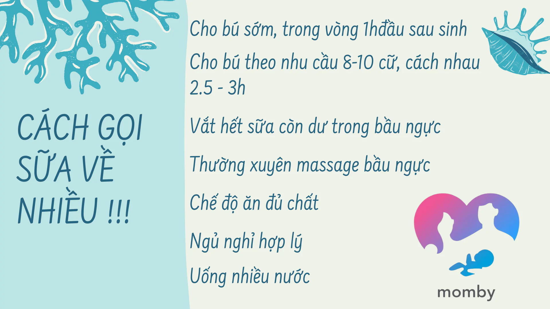 Hiểu rõ cơ chế hình thành và tiết sữa giúp mẹ biết cách gọi sữa về nhiều